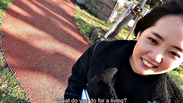 Moeka Tachibana is twenty seven years old and in her porn video