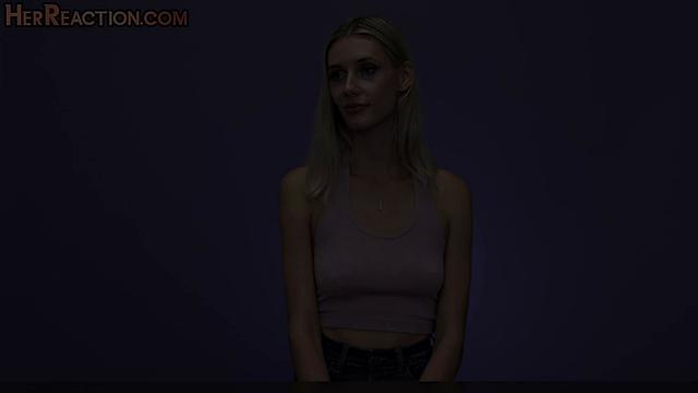 CFNM babes reacting to videos of BBC wankers climaxing