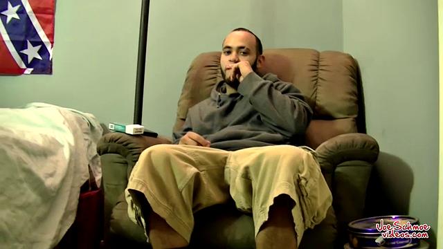 Badass Gets His Uncut Cock Sucked - Badass & Joe