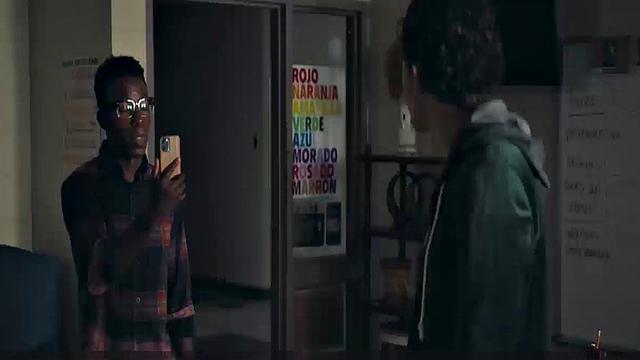 Isabel May showing her tits