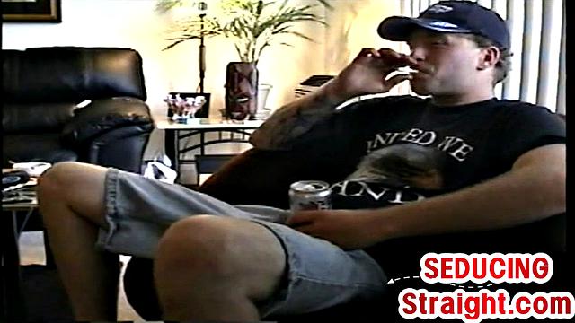 Seduced and barebacked at home by gaydaddy till cum