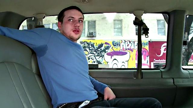 Fooled guy lets him touch cock