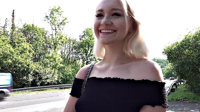 Teen dream fucked in the woods