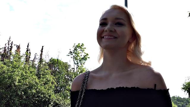 Teen dream fucked in the woods