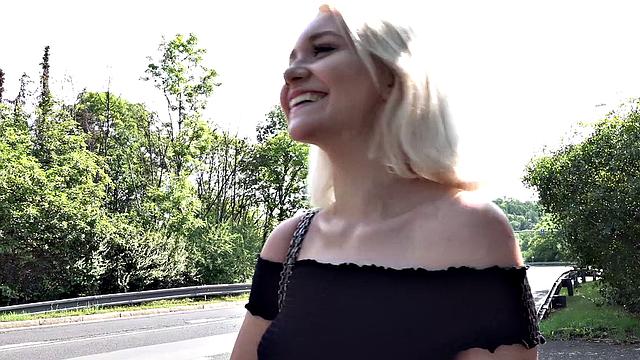 Teen dream fucked in the woods