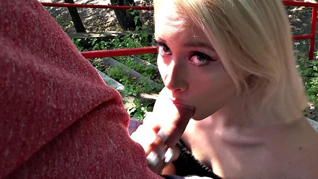 Teen dream fucked in the woods