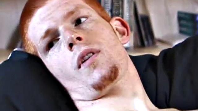 Tristan Stroking Cock