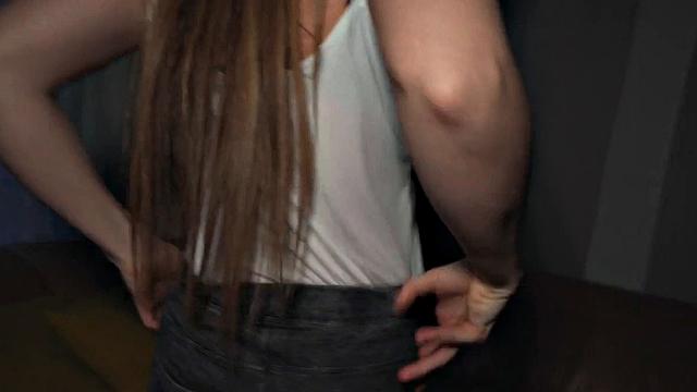 Picked up tattooed chick POV fucked by sex agent