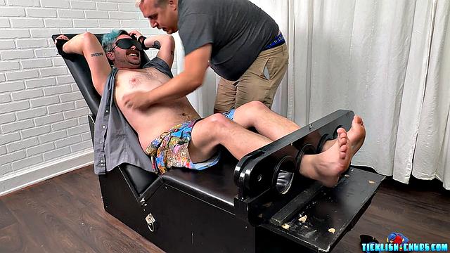 Construction Worker Mattie Tries the Tickling Chair - Mattie & Matt