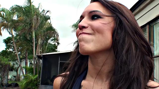 Hot Anal Action with a Tattooed Girl and a Big Assed Guy