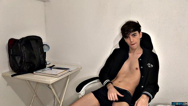Taking A Break From His Studying - Henry Evans