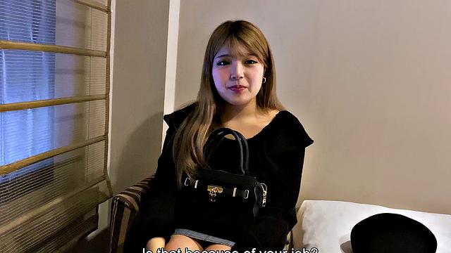 Keiko Adachi is a shy Japanese girl looking for someone to fuck her.