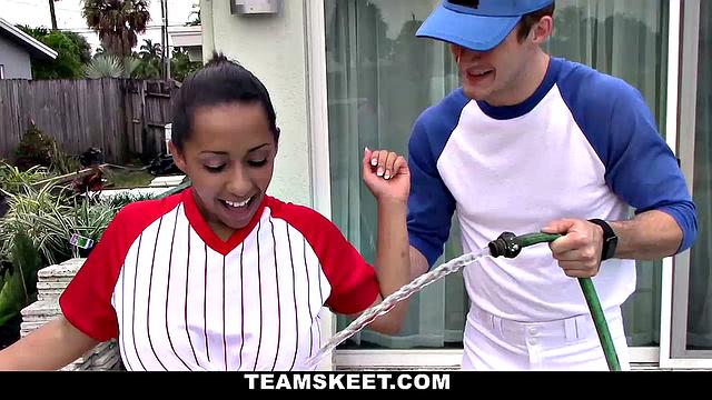 busty baseball player