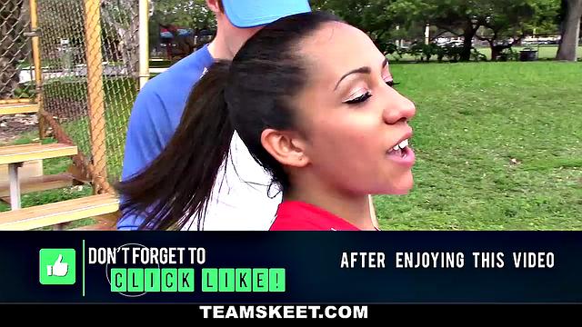 busty baseball player