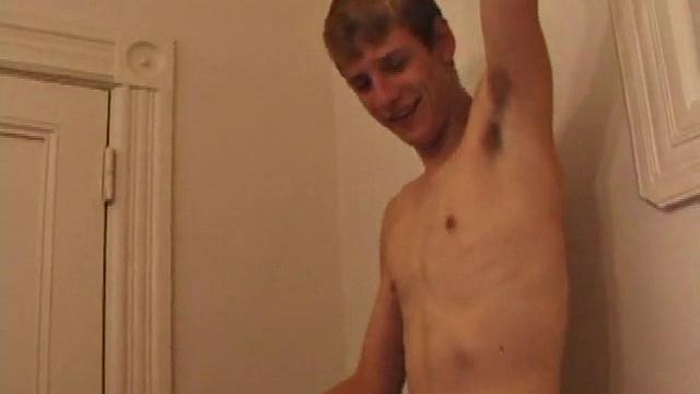 Roar has hooked up with sexy young Skylerr, and he's having one hell of a good day. Quickly stripping naked, Roar sucks Skylerr's massive dick, until it's rock hard and ready for action.