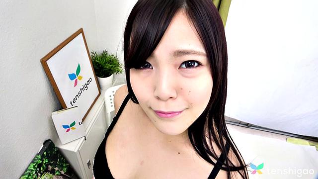 Meet Manami Takashima in Tenshigao's Debut