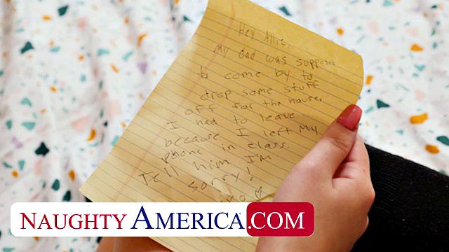 Allie Addison loves to ride big cock