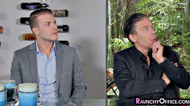 Stunning secretary double fucked