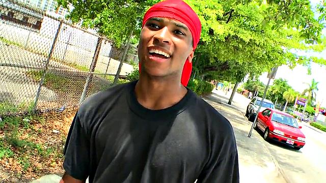 Raw interracial bareback with skinny Nubian bottom on public beach