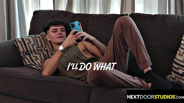 Twink Seduces Sex Deprived Hunk BF - NextDoorStudios