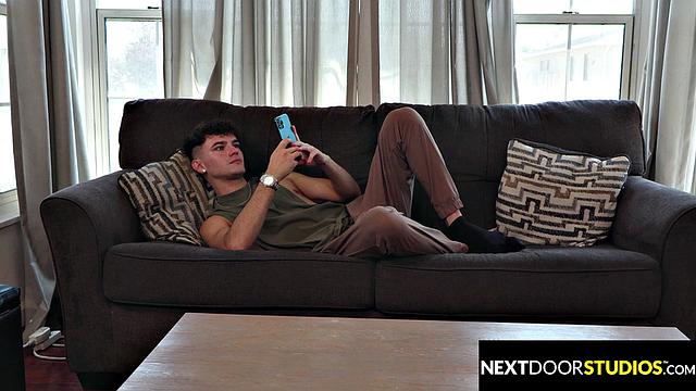 Twink Seduces Sex Deprived Hunk BF - NextDoorStudios