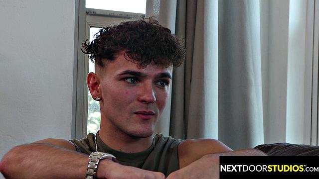 Twink Seduces Sex Deprived Hunk BF - NextDoorStudios