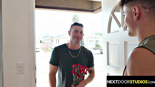 Twink Seduces Sex Deprived Hunk BF - NextDoorStudios