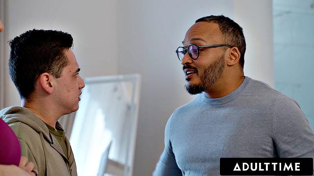 ADULT TIME - MILF Lexi Luna Catches Cheating Husband & Fucks Stepson Right In Front Of Him!