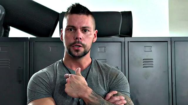 Gym analfucked stunning bae gets titfucked by her trainer