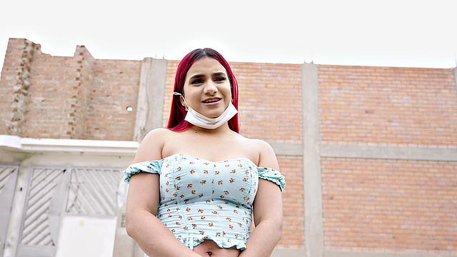 Rosario's lactating boobs get caught as she gets drilled in denim jeans and high heels