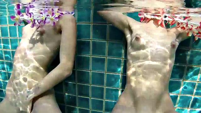 Epic Underwater 3some