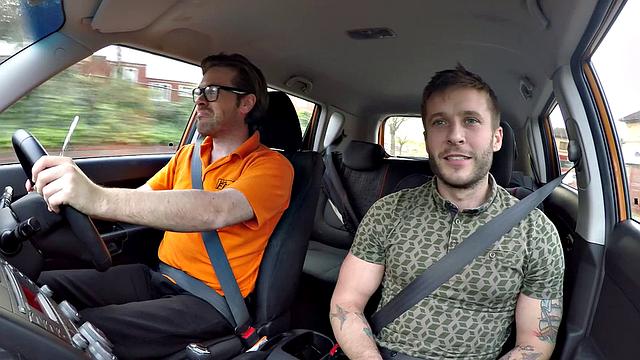 British babe Barbie can't resist a tattooed stud's charm and rides him like a pro