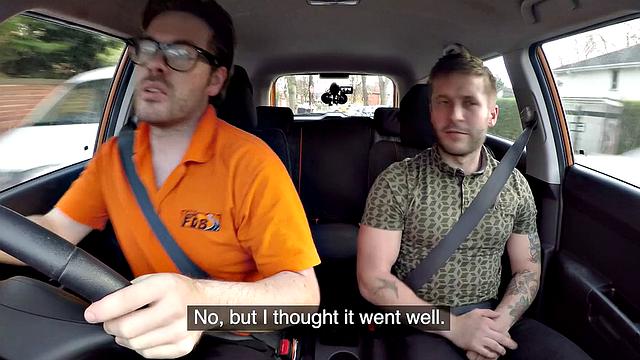 British babe Barbie can't resist a tattooed stud's charm and rides him like a pro