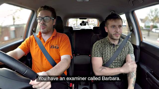 British babe Barbie can't resist a tattooed stud's charm and rides him like a pro