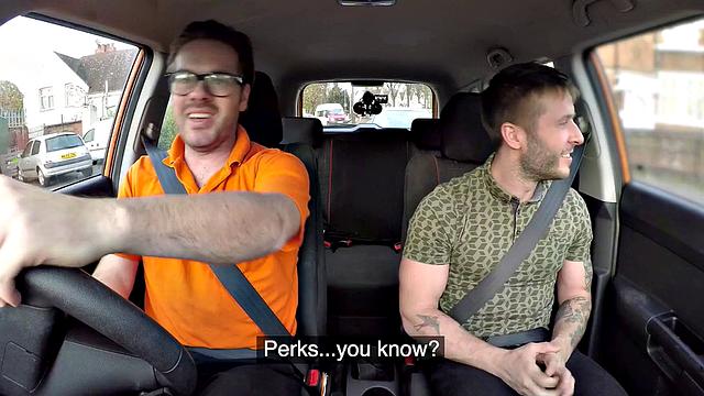 British babe Barbie can't resist a tattooed stud's charm and rides him like a pro