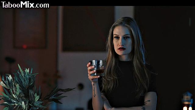 Busty lesbian babe fingering her GF