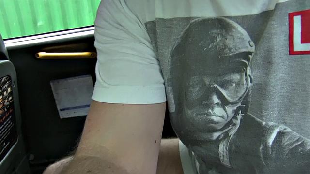 Russian Tourist trades sex for a free taxi ride - Anal fingering, socks, car, doggy, and more!