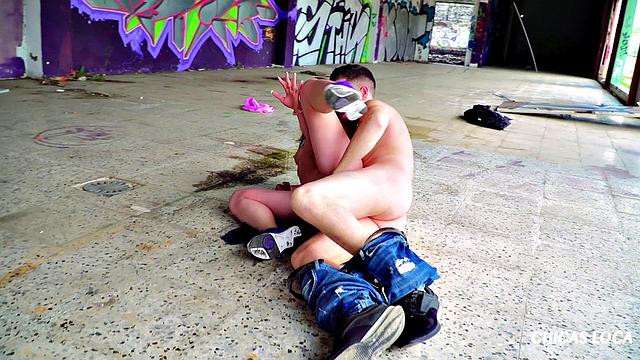 Sweet Russian teen Daniella Margot gets pounded by Spanish stud outdoors