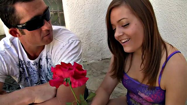 Ashlynn Is A Horny Teen Girl Who Sucks A Thick Hard Cock For All The Cum