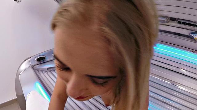 Tanning Bed Fuck
