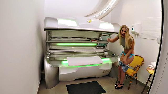 Tanning Bed Fuck
