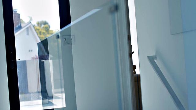 Seductive babe swallows BF's load after riding cock