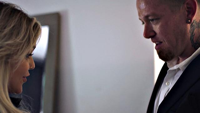 PURE TABOO Housewife Kali Roses Almost Caught Cheating In Bedroom Closet While Husband Is Near