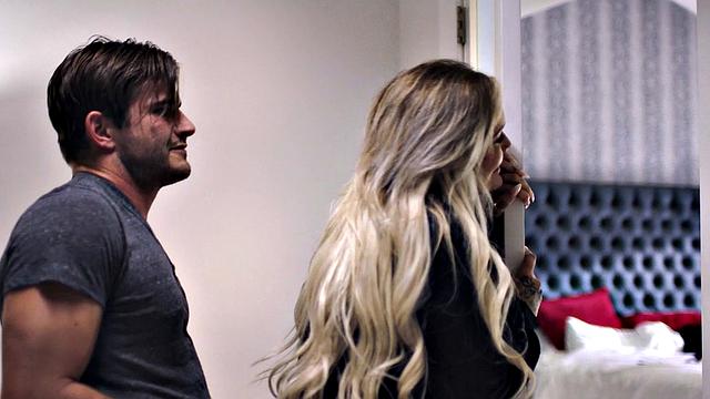 PURE TABOO Housewife Kali Roses Almost Caught Cheating In Bedroom Closet While Husband Is Near