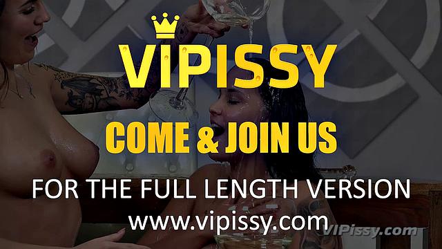 Teen Lesbians Get Nasty With Pee