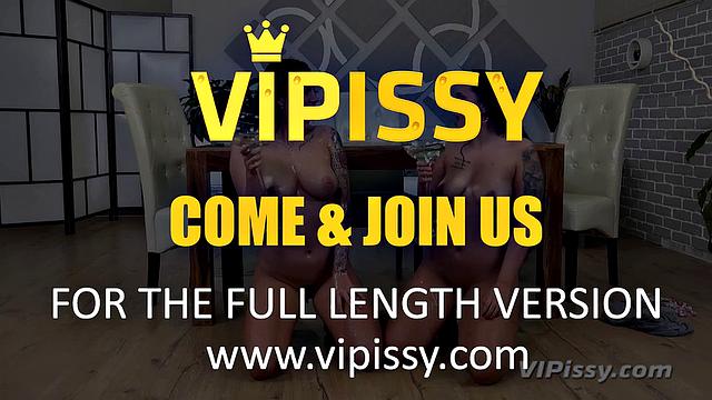 Teen Lesbians Get Nasty With Pee