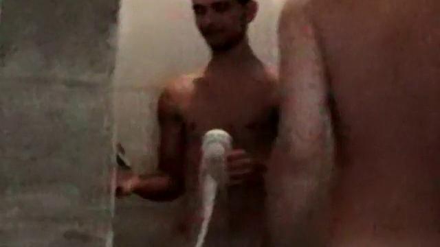 Straight Boys Brian And Blaze Showering