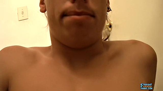 Straight Surfer Jerks Off Doing a Handstand and Cums in Mouth - Damien