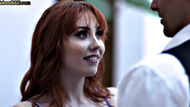 Ginger babe banged by her boss