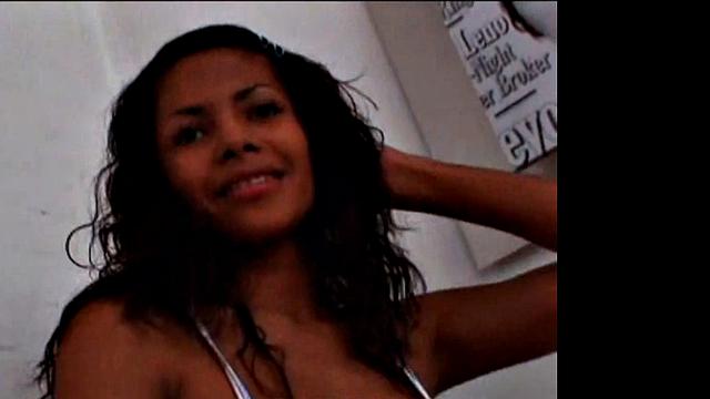 Carina 18 with tight Pussy Rubbing